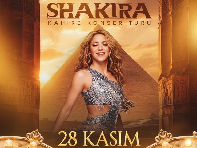 Shakira Konseri Dahil Kahire Turu Air Cairo Havayolları ile 3 Gece 4 Gün