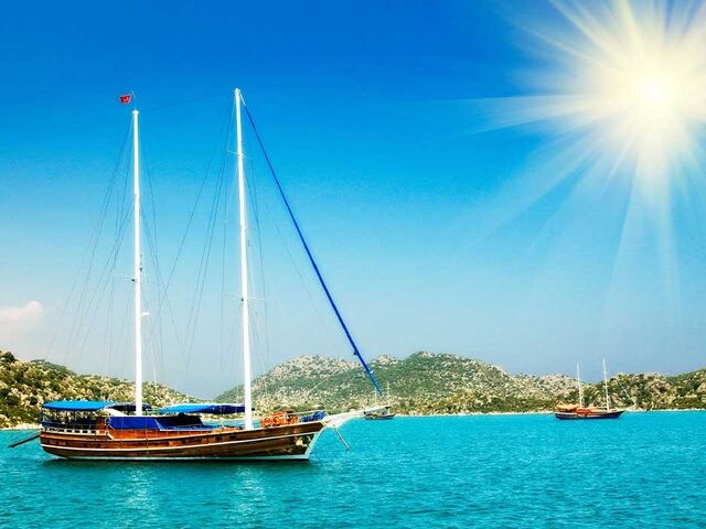 Ankara Çıkışlı Uçaklı Antalya Başlar Ege Akdeniz Turu (5 Gece Konaklama)